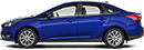 Багажники Атлант на Форд Фокус 3 седан
