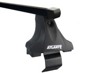 Багажная система Атлант для Toyota RAV4 CA 40 опора Е стальные прямоугольные дуги установка за дверной проем