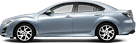 Багажники Атлант для автомобиля Мазда 6 седан 2007-2013