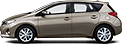 Багажники Атлант на Toyota Auris 2006 - 2012