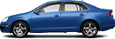 Багажники Атлант на Volkswagen Jetta 5