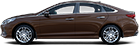 Багажник Атлант на крышу Hyundai Sonata 7 LF