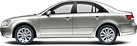 Багажники Атлант на крышу Hyundai Sonata NF