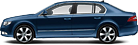 Багажники Атлант на крышу Шкода Суперб 2 Б6