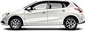 Багажники Атлант на Nissan Tiida 2015
