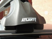 Багажник Атлант установка на интегрированные рейлинги